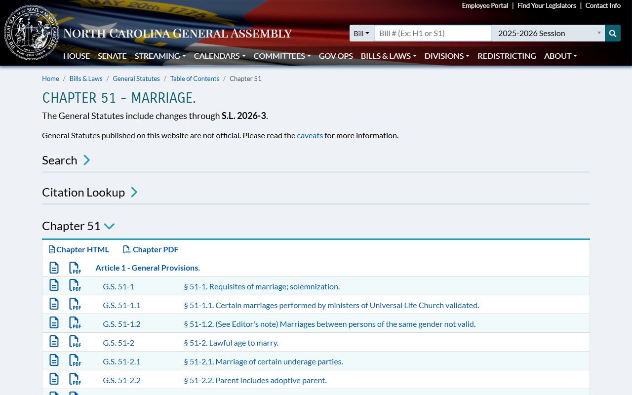 Beaufort County Clerk of Superior Court marriage statute index