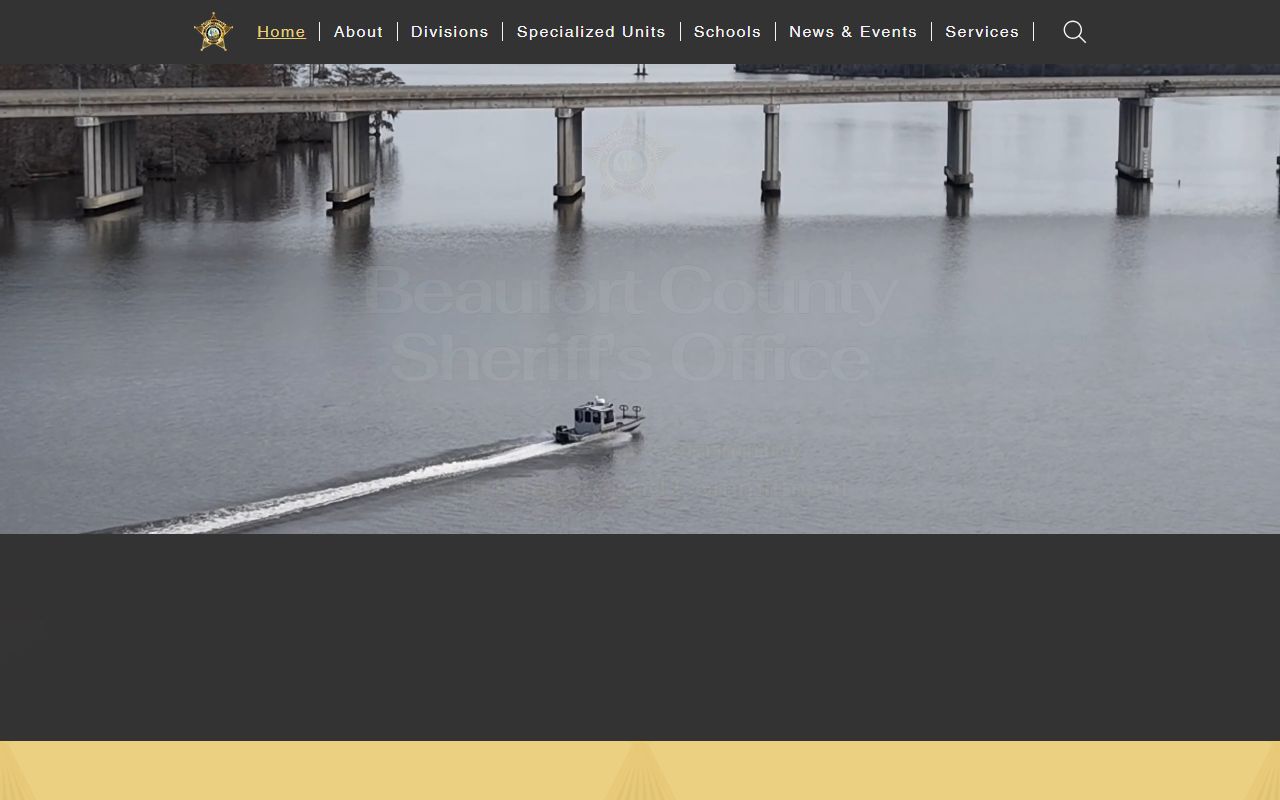 Beaufort County arrest records Sheriff office homepage